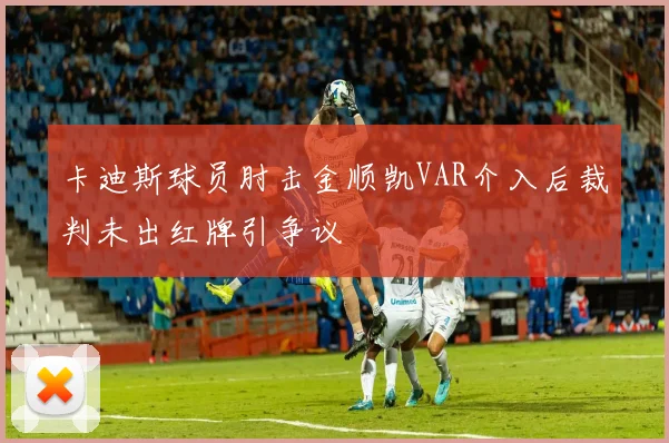 卡迪斯球员肘击金顺凯VAR介入后裁判未出红牌引争议